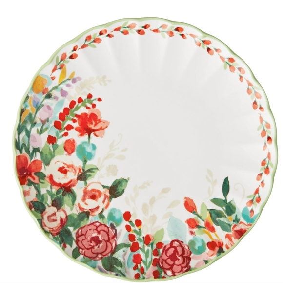 ❤️ New Pioneer Woman Painted Meadow 12-Piece Dinnerware Set - Picture 3 of 8